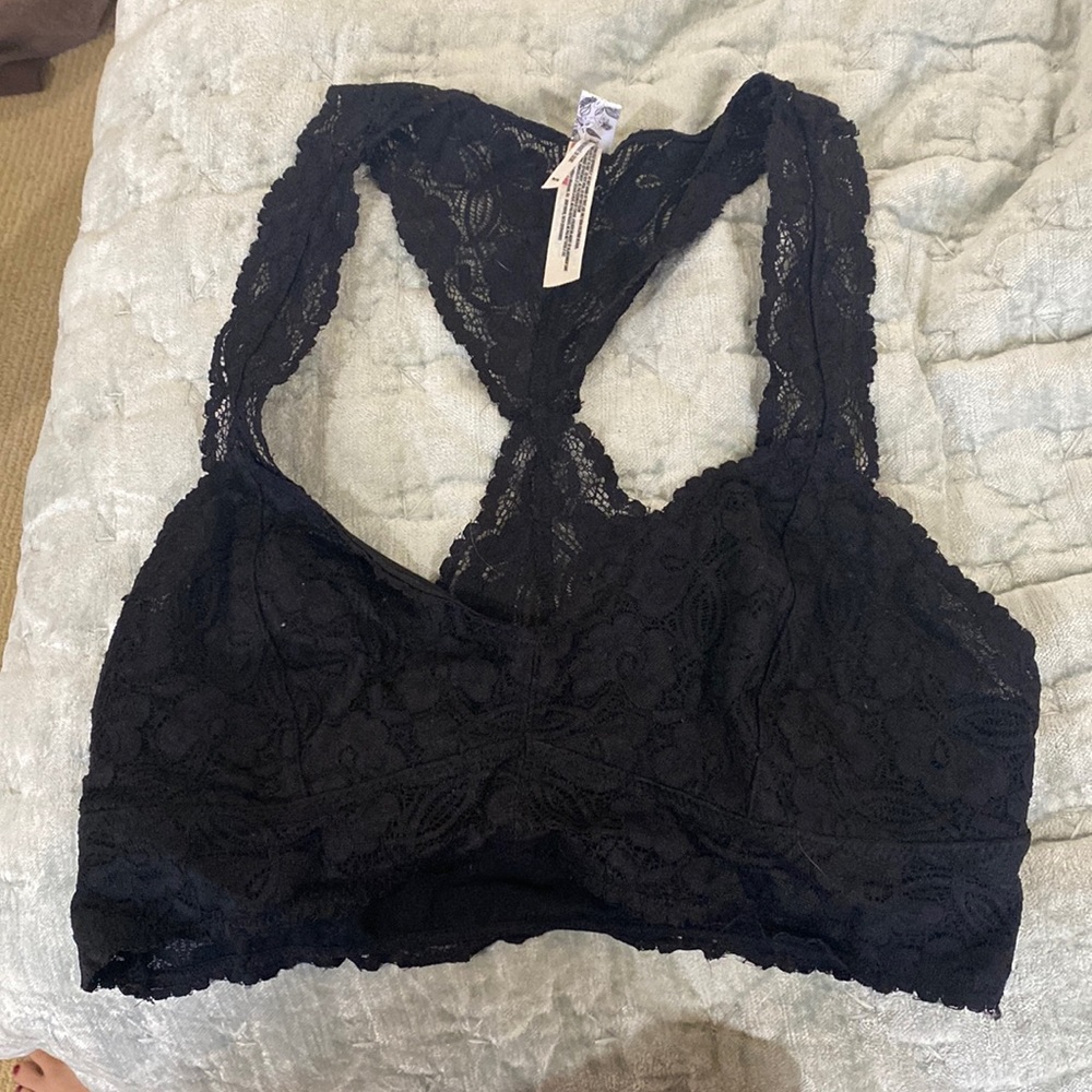 Free People Lace Bralette Sz M